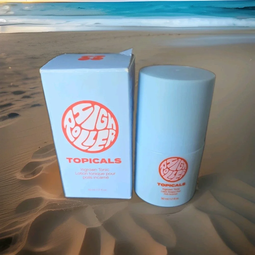 TOPICALS High Roller Ingrown Hair Tonic With AHA and BHA~50ml/1.7oz. NIB